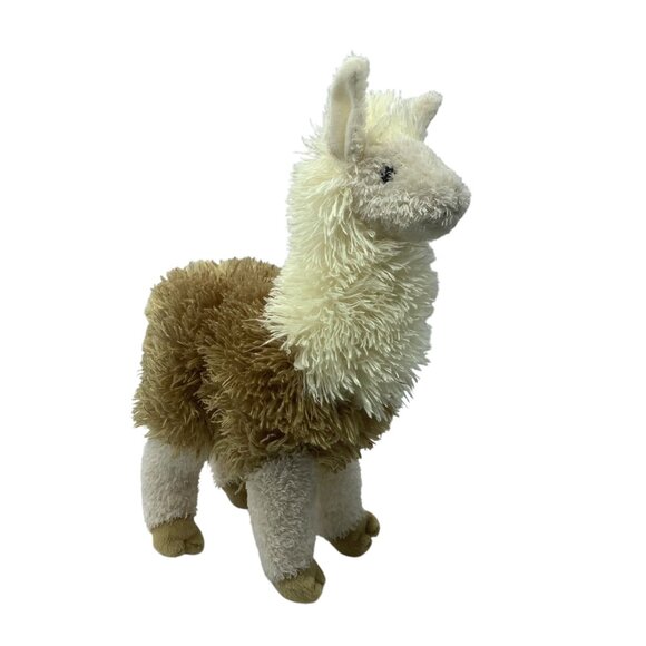 Douglas Cuddle Toys Plush Llama Stuffed Animal 12" Soft Toy Realistic 2010 - Picture 1 of 6